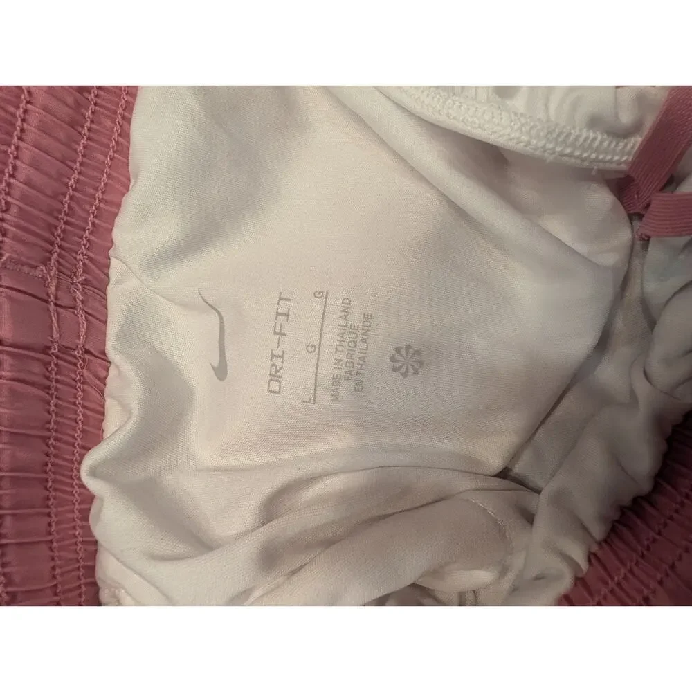 Nike Athletic Outfit, Tempo Shorts w/DryFit Tee, Youth L, Pink, LN